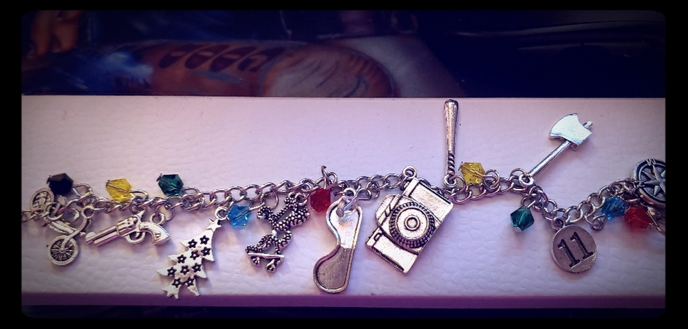 Stranger things charm bracelet